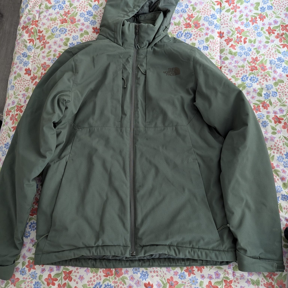 The North Face Men's Olive Winter Jacket